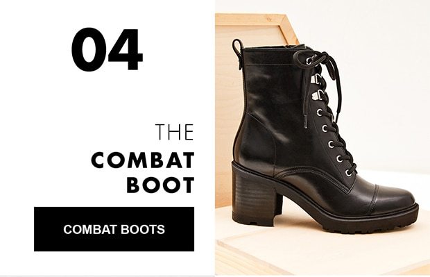 THE COMBAT BOOT|COMBAT BOOTS