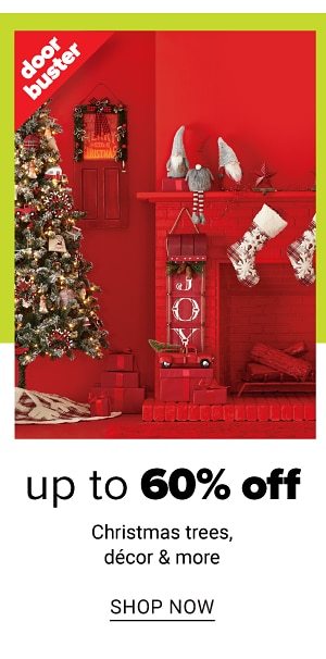 Up to 60% off Christmas Décor, Trees and more - Shop Now