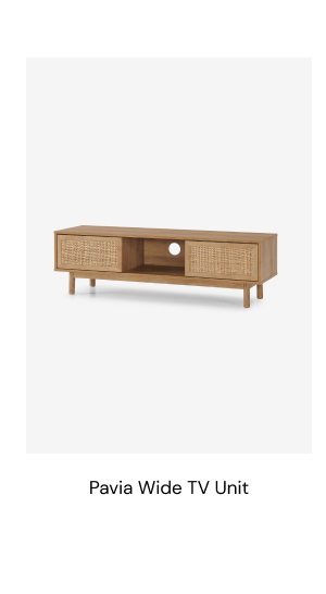 Pavia Wide TV Unit