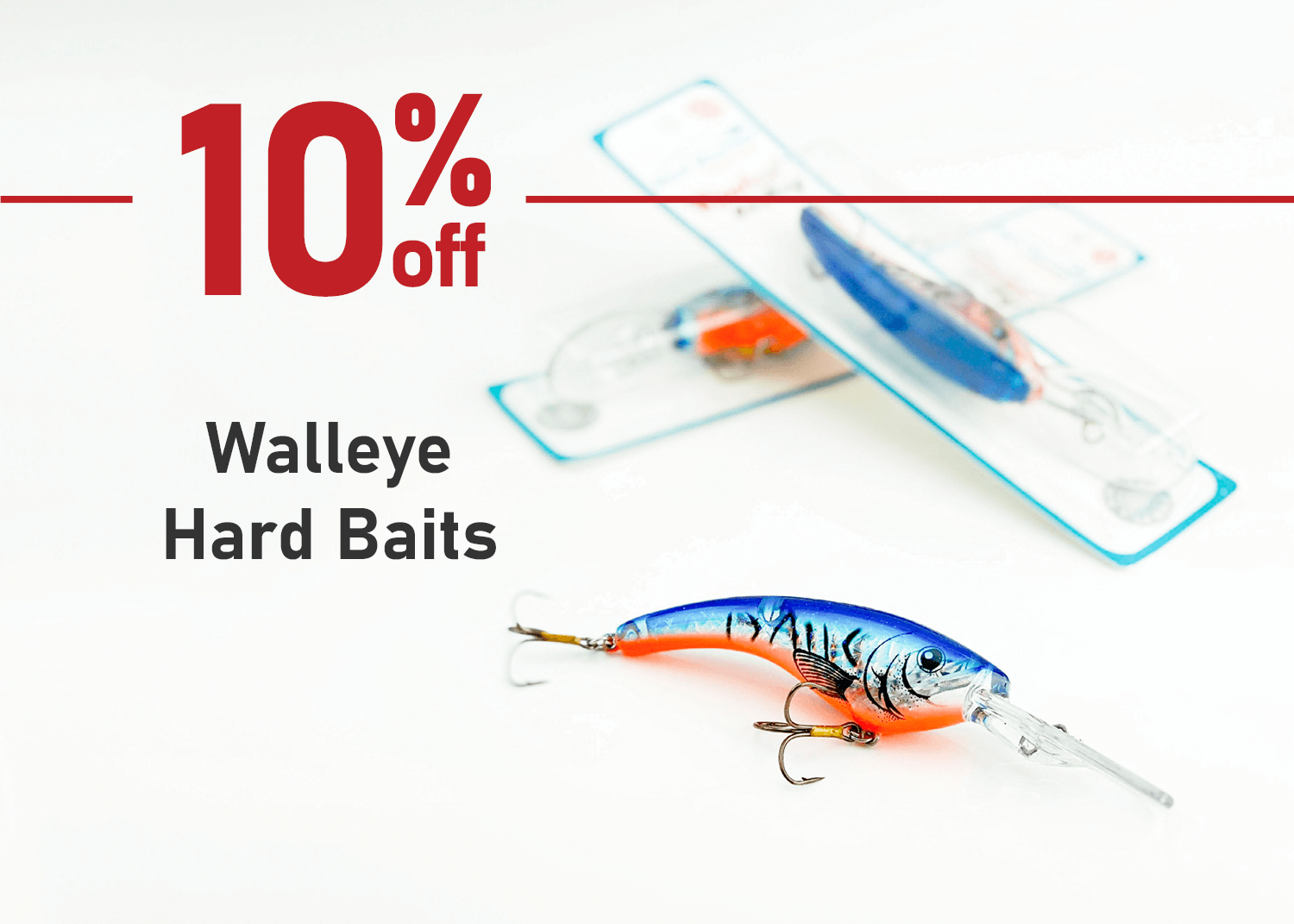 Save 10% on Walleye Hard Baits