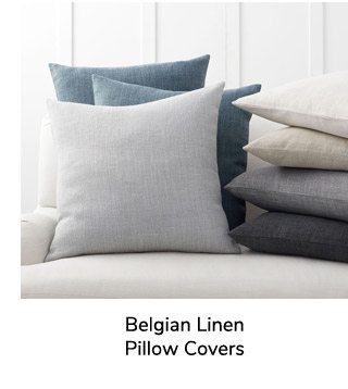 Belgian Linen Pillow Covers
