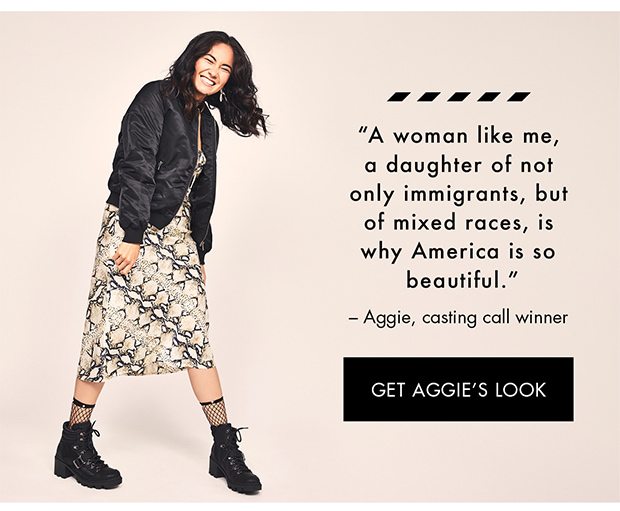 GET AGGIE'S LOOK