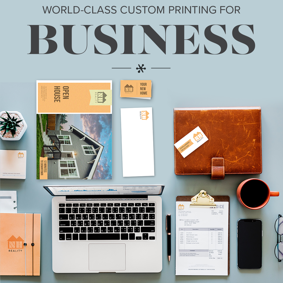 Get custom printed business essentials at Jakprints