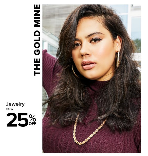 Shop 25% Off Jewelry