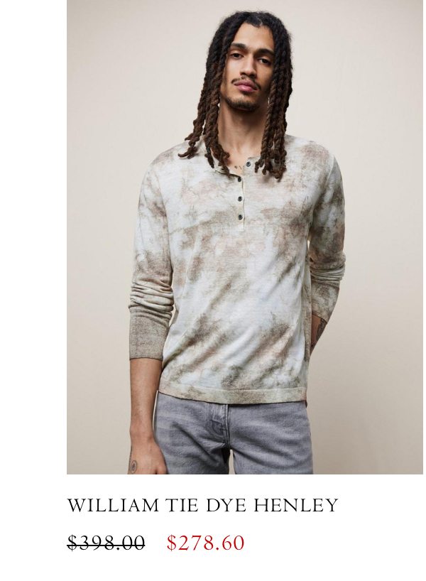 WILLIAM TIE DYE HENLEY