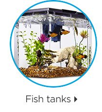 Fish tanks.