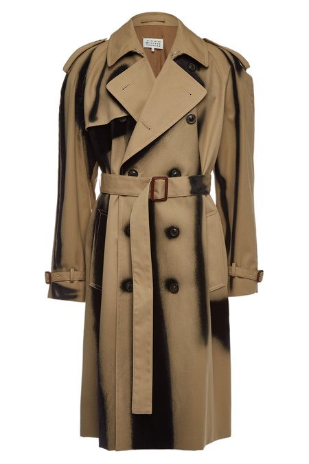 Trench Coat with Wool | MAISON MARGIELA