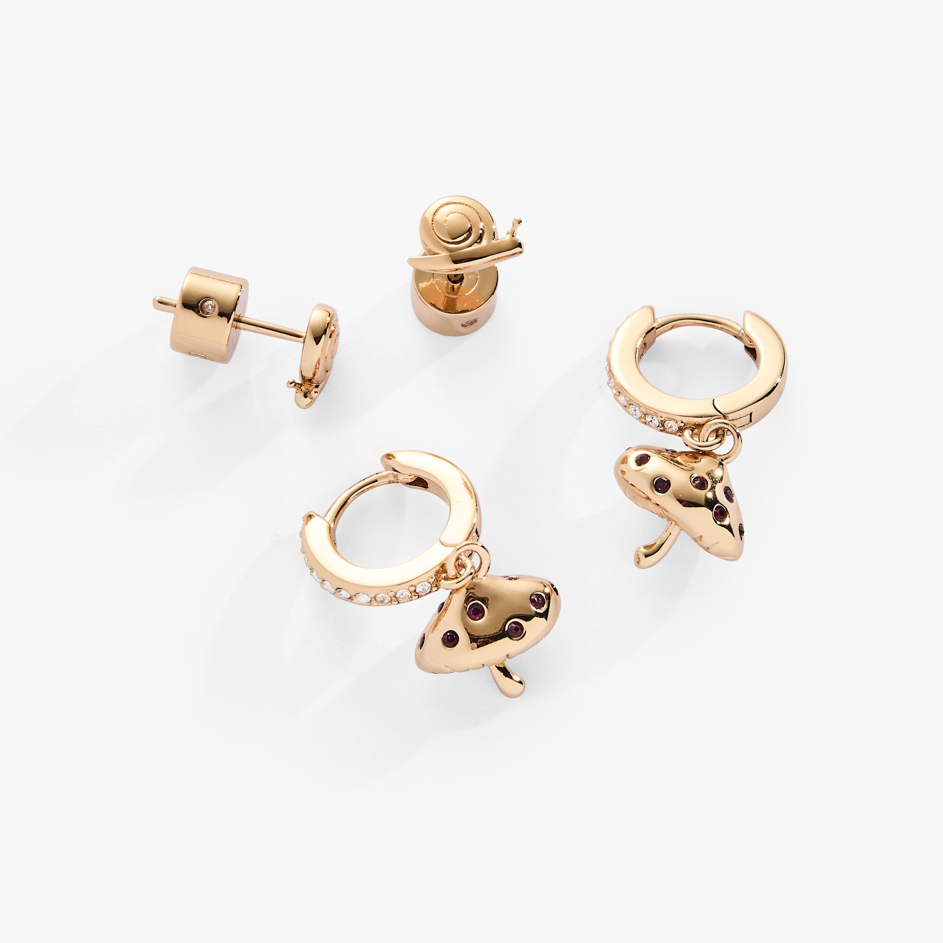 Image of Mushroom Earring Duo Set