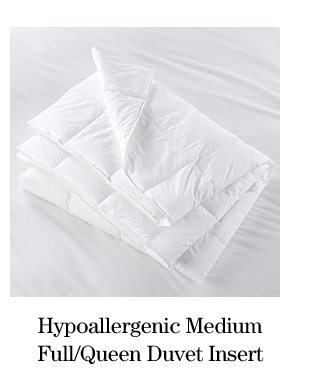 Hypoallergenic Medium Full/Queen Duvet Insert