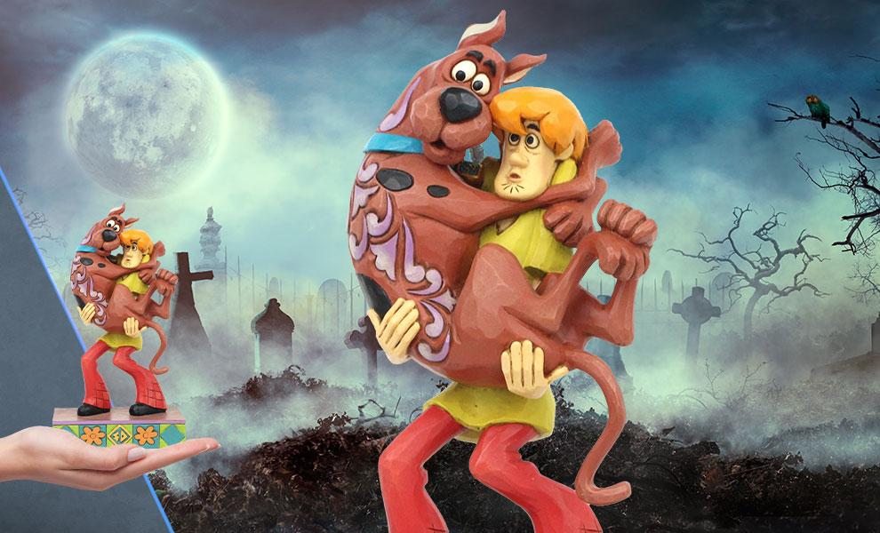 Shaggy Holding Scooby-Doo Figurine (Enesco)