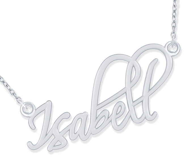 Personalize Your Own Nameplate Necklace