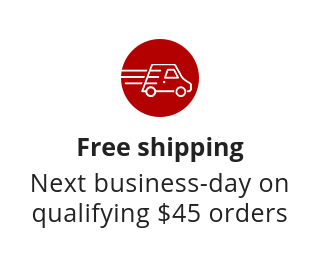 FREE Next-Business-Day Shipping - On qualifying $45 Order
