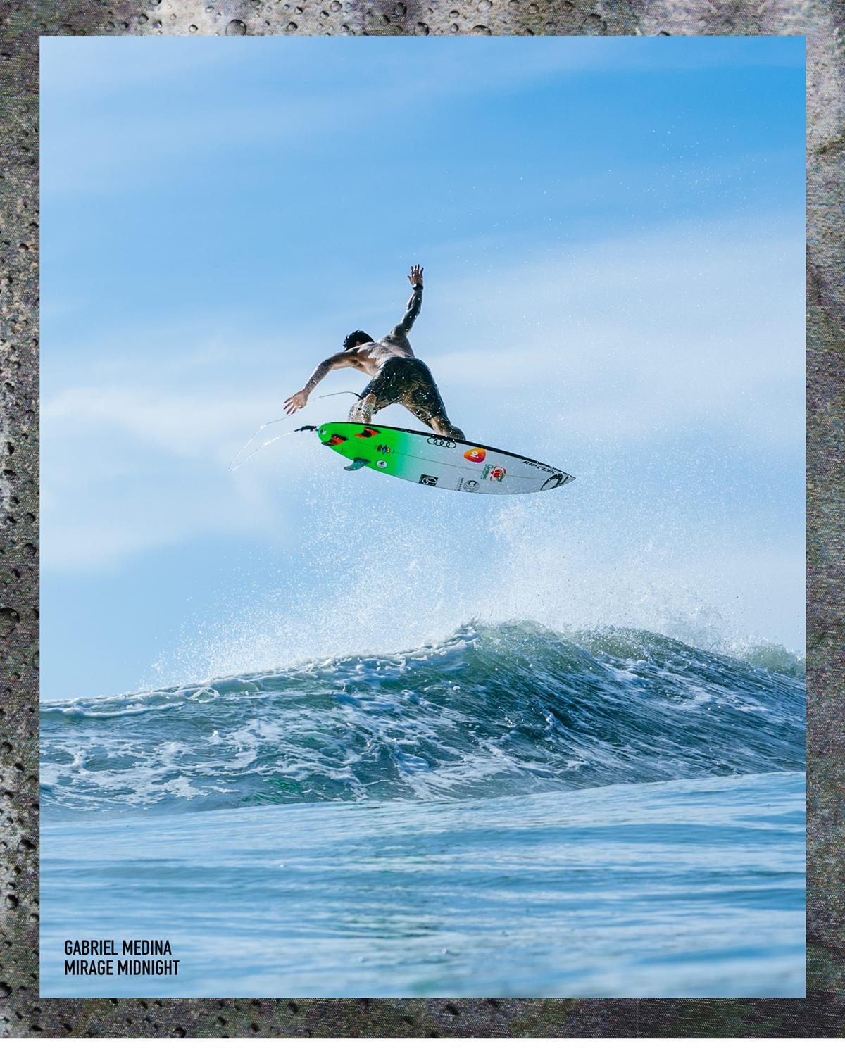 Image - Gabriel Medina in the Mirage Midnight Ultimate Boardshorts