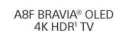 A8F BRAVIA® OLED 4K HDR(1) TV