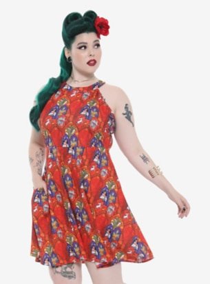 THE HUNCHBACK OF NOTRE DAME GODDESS DRESS PLUS SIZE