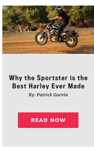 Why the sportster is the best harley ever made 