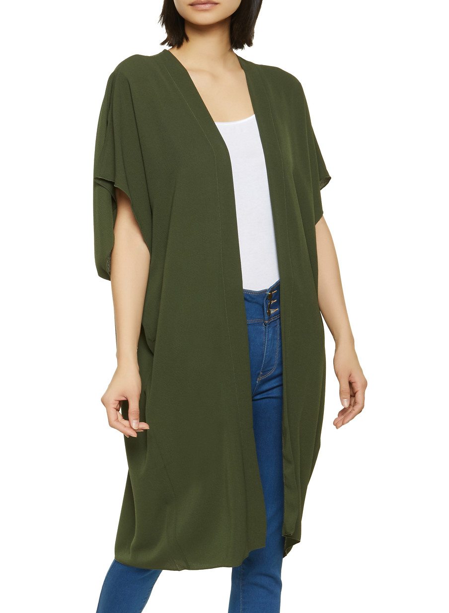 Crepe Knit Duster