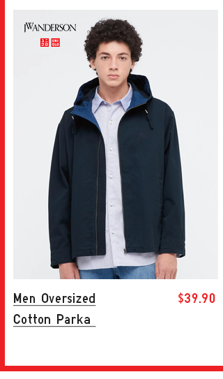 PDP13 - MEN OVERSIZED COTTON PARKA