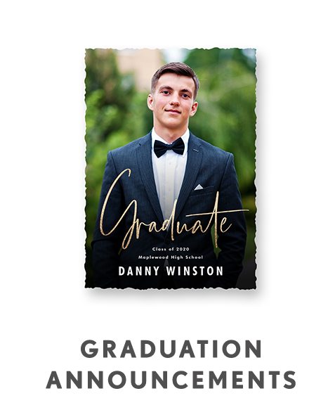 GRADUATION ANNOUNCEMENTS