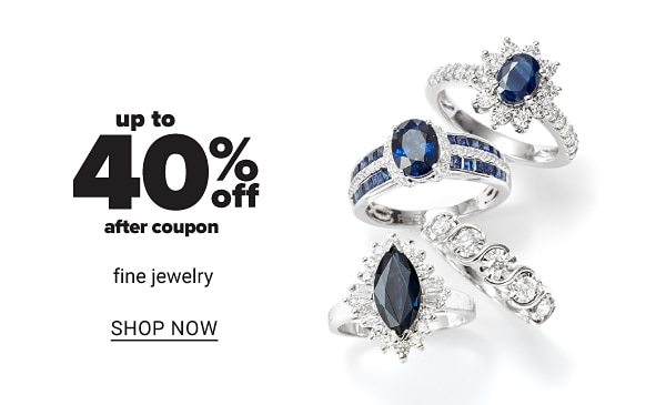 Up to 40% off Fine Jewelry - Shop Now