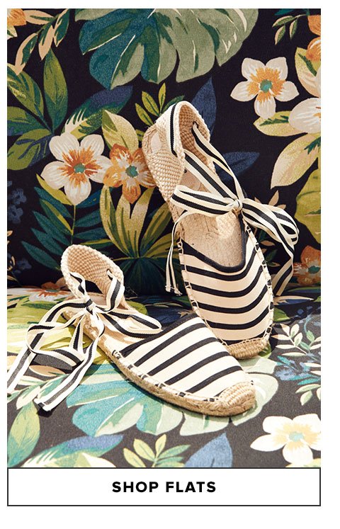 Looks We Love: Chic Vacay Style. Shop Flats.