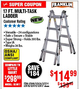  17 Ft. Type IA Multi-Task Ladder