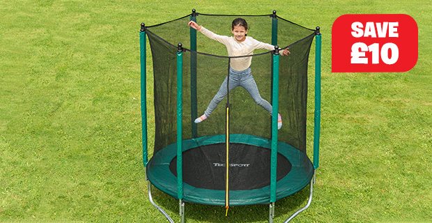 6ft Trampoline with Safety Net