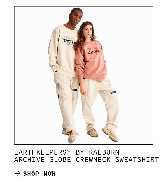 Earthkeepers by Raeburn Archive Globe Crewneck Sweatshirt