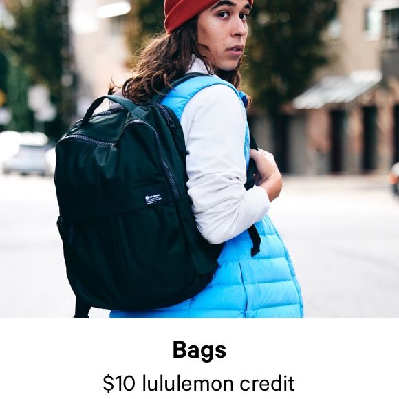 Bags $10 lululemon credit