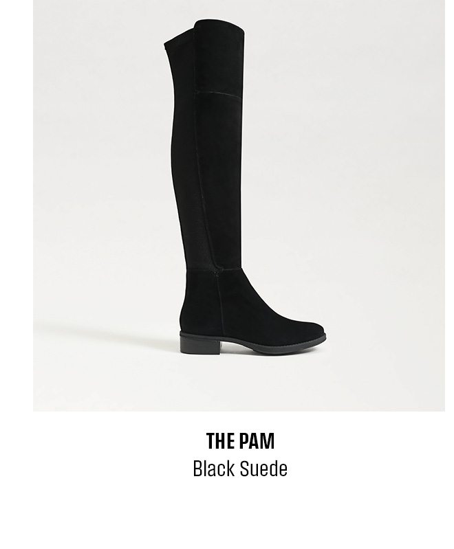 The Pam (Black Suede)