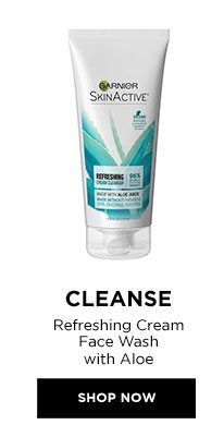 CLEANSE - Refreshing Cream Face Wash with Aloe - SHOP NOW