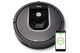 iRobot Roomba 960 Robotic Vacuum Cleaner w/ iAdapt 2.0 Navigation, Smartphone App