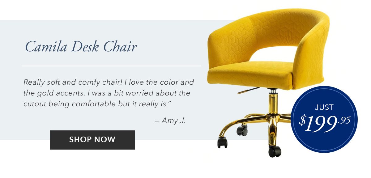 Camila Desk Chair | SHOP NOW
