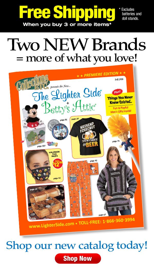 Shop The Lighter Side + Betty's Attic and Things You Never Knew Existed...
