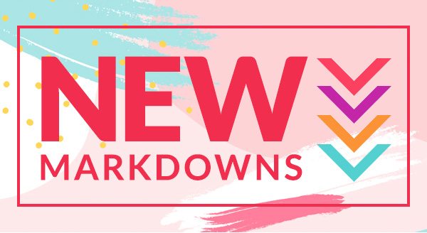 New Markdowns Banner