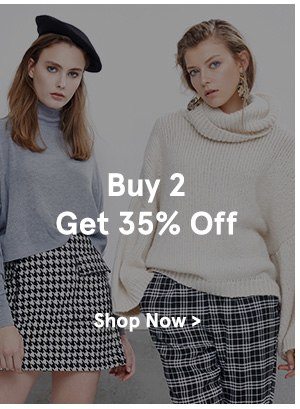 Buy 2 Get 35% Off
