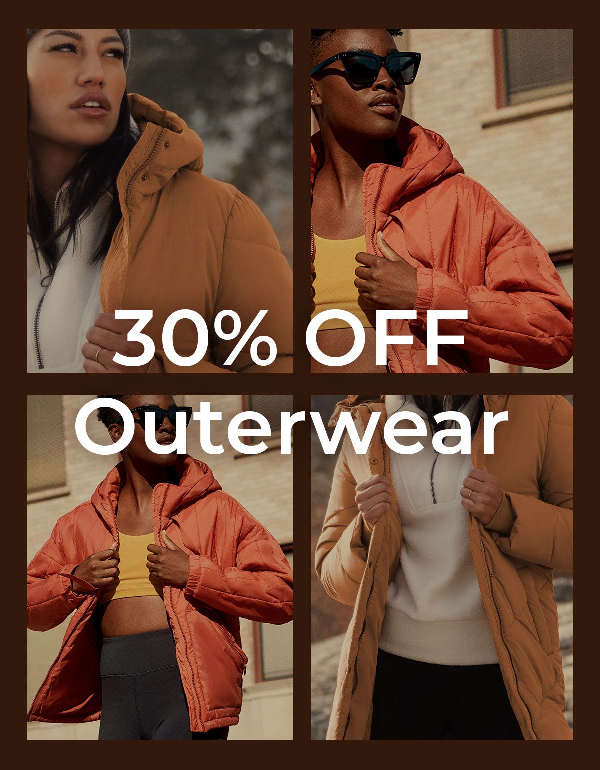 30% OFF Outerwear