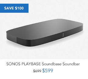 Shop SONOS Black PLAYBASE Soundbase Soundbar Speaker