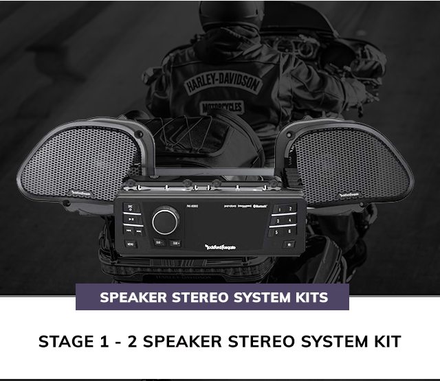Stage 1-2 Speaker & Amplifier Audio Kit 