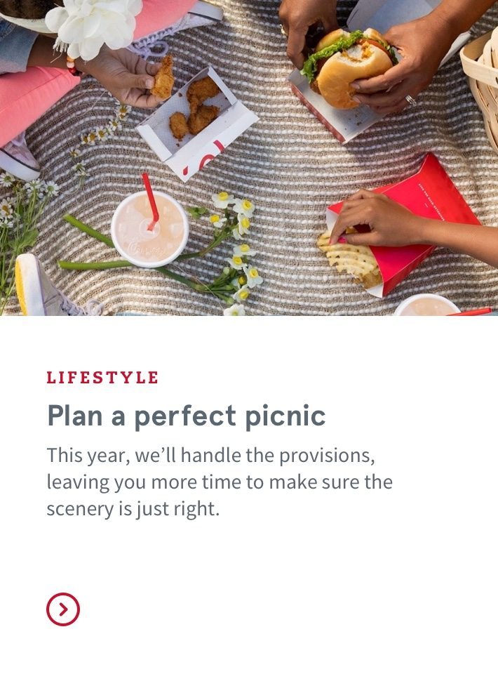 Plan a perfect picnic | This year, we’ll handle the provisions, leaving you more time to make sure the scenery is just right.