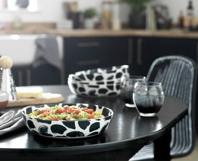 Habitat Global 4 Piece Stoneware Pasta Bowl. Shop now