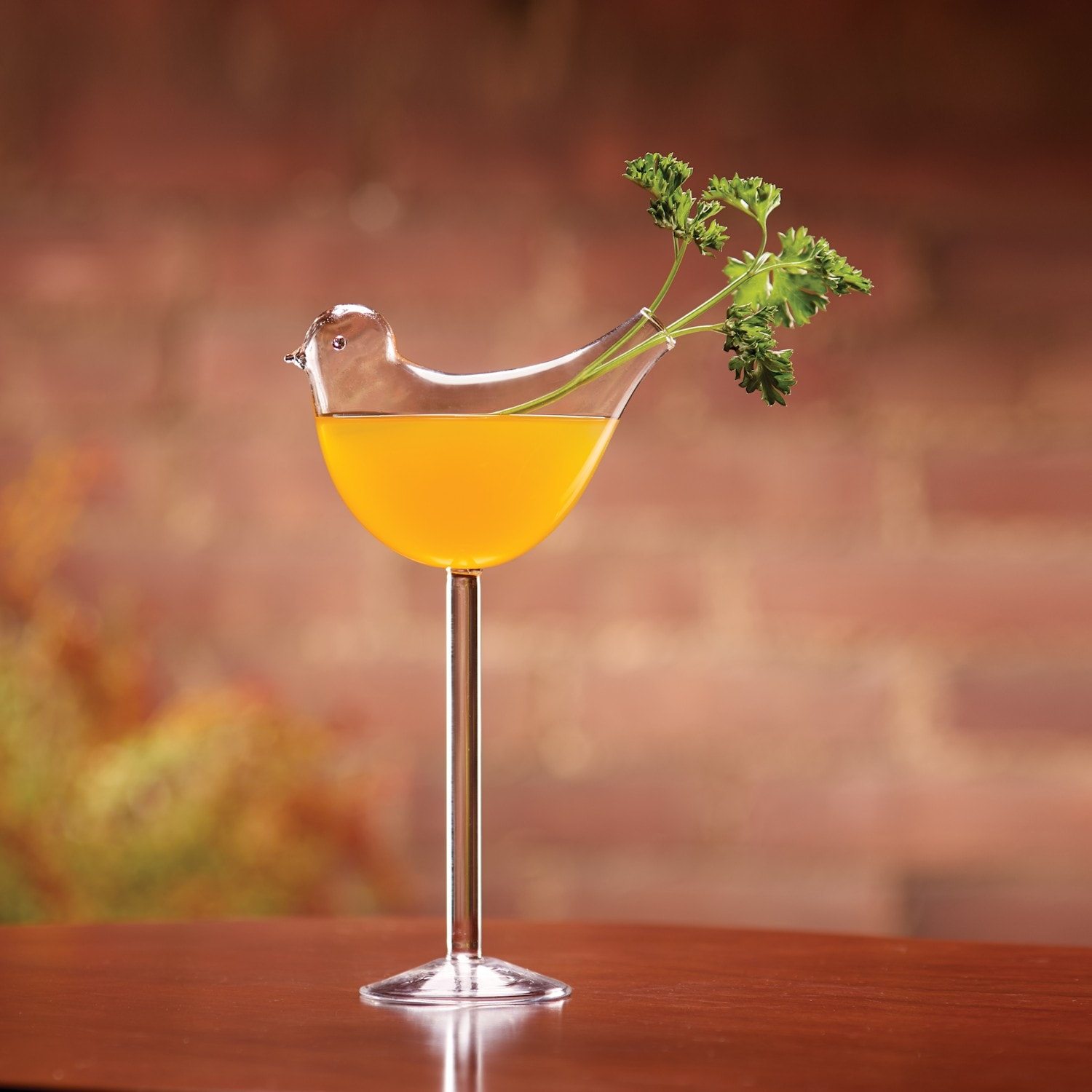 Bird Cocktail Glass