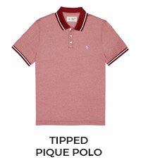 TIPPED PIQUE POLO