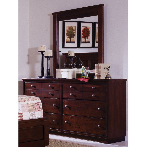 Diego Espresso Brown Dresser