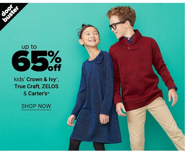 up to 60% off Kids C&I, TC, Zelos, and Carters - Shop Now