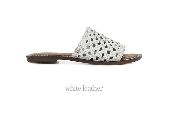 white leather