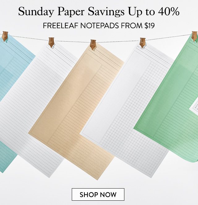 Shop the Freeleaf Paper Sale