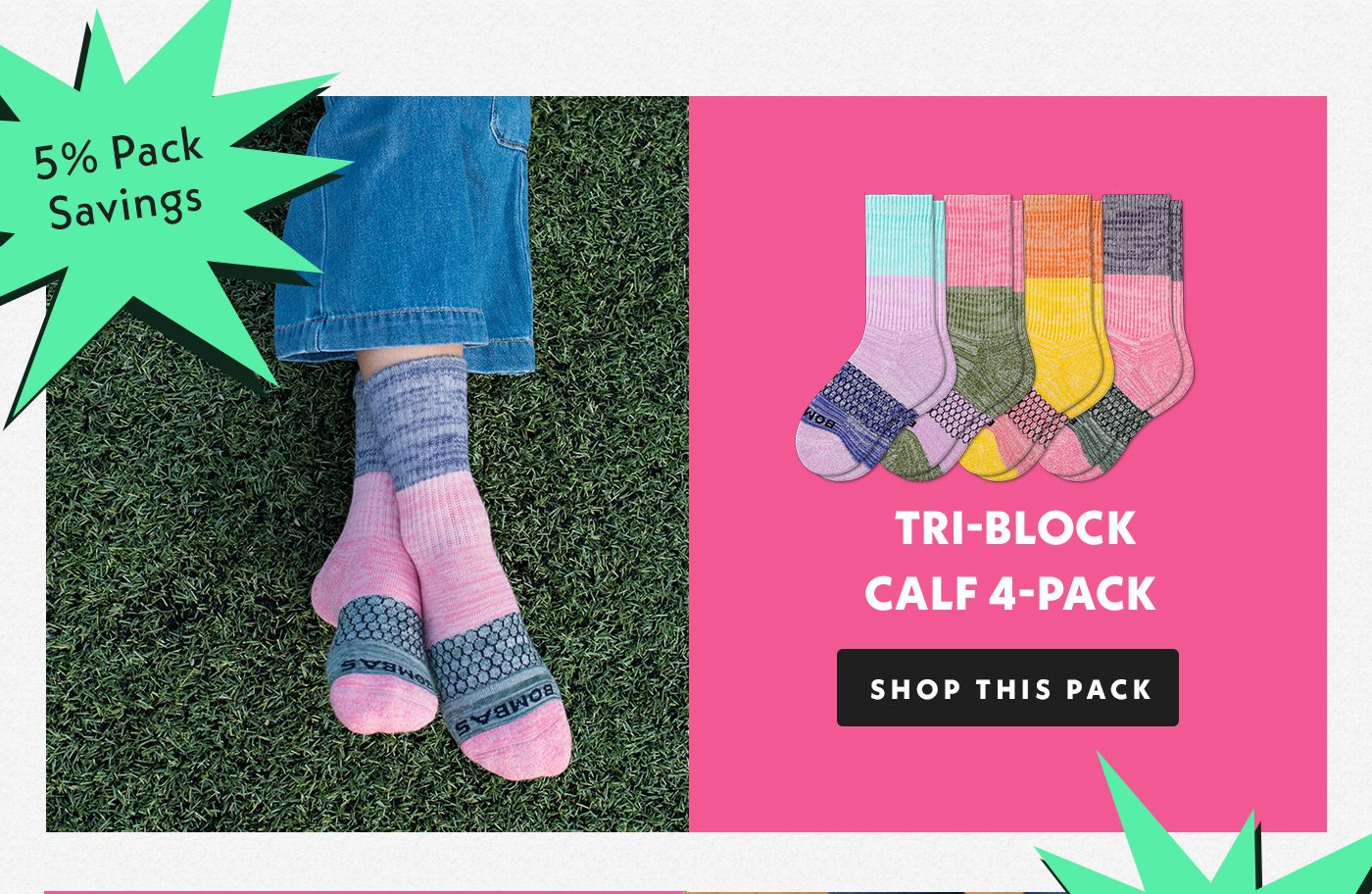 Tri Block Calf 4 Pack. Shop this pack.