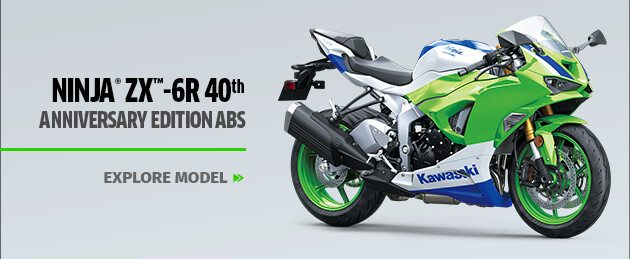 Ninja® ZX™-6R 40th Anniversary Edition ABS