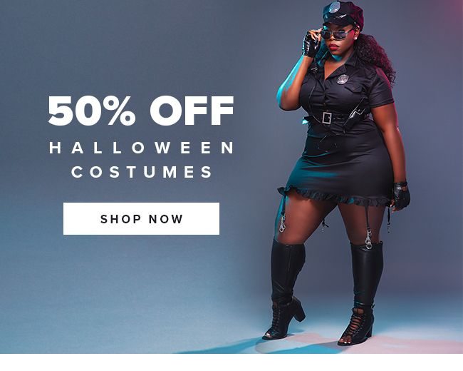 50% off halloween costumes . shop now